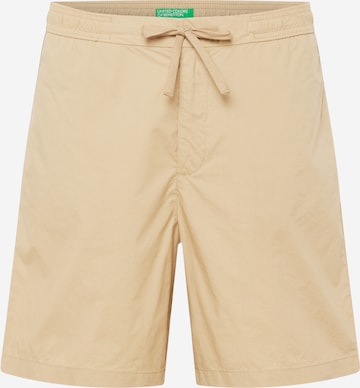 UNITED COLORS OF BENETTON Shorts in Beige: predná strana