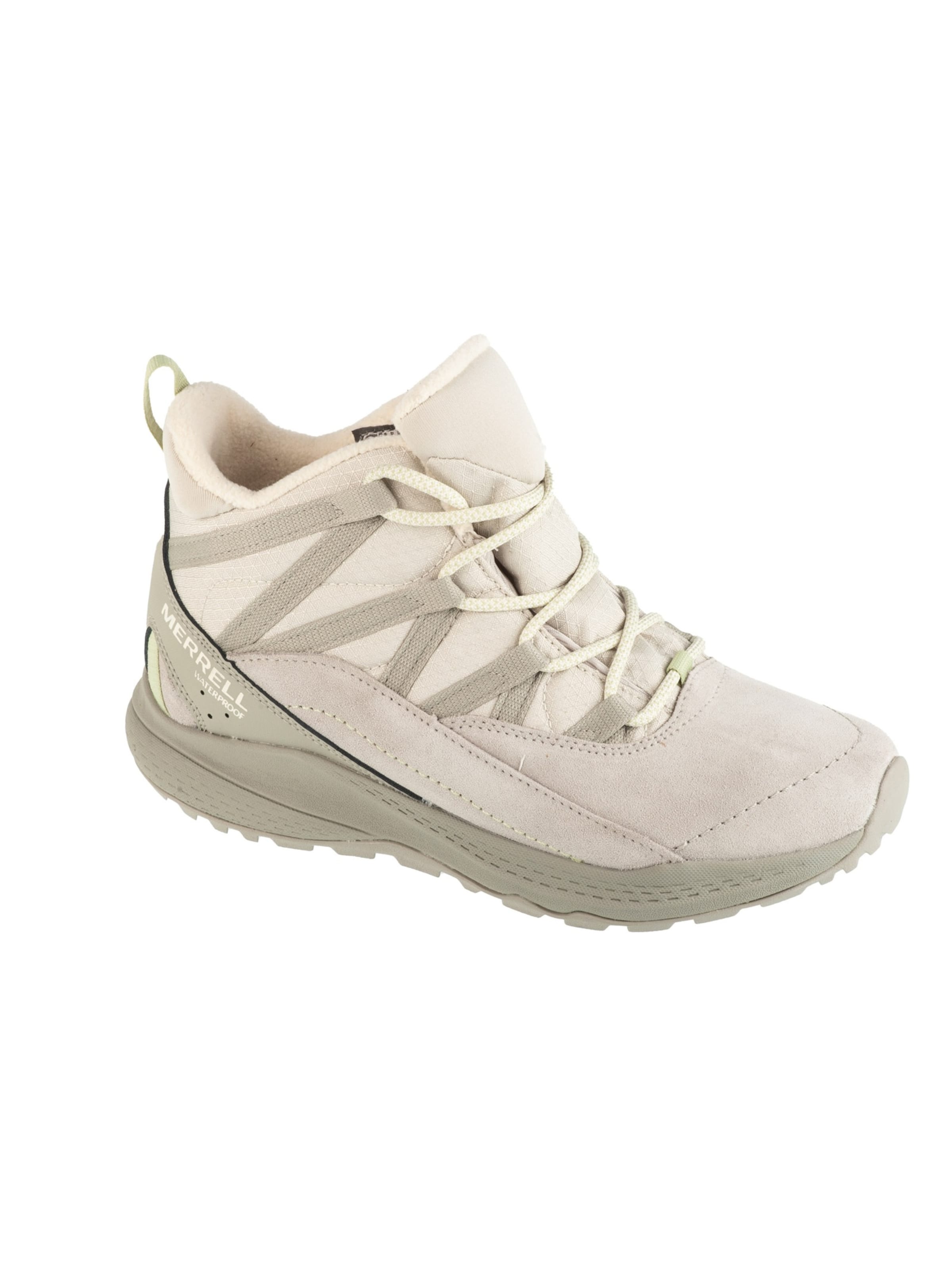 MERRELL Boots 'Merrell Wildwood Mid Leather WP' in Grey: front