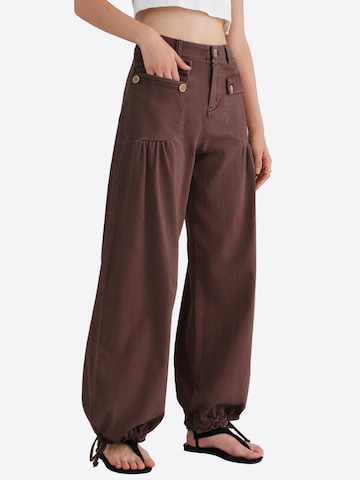 Imily Bela Wide leg Jeans in Brown