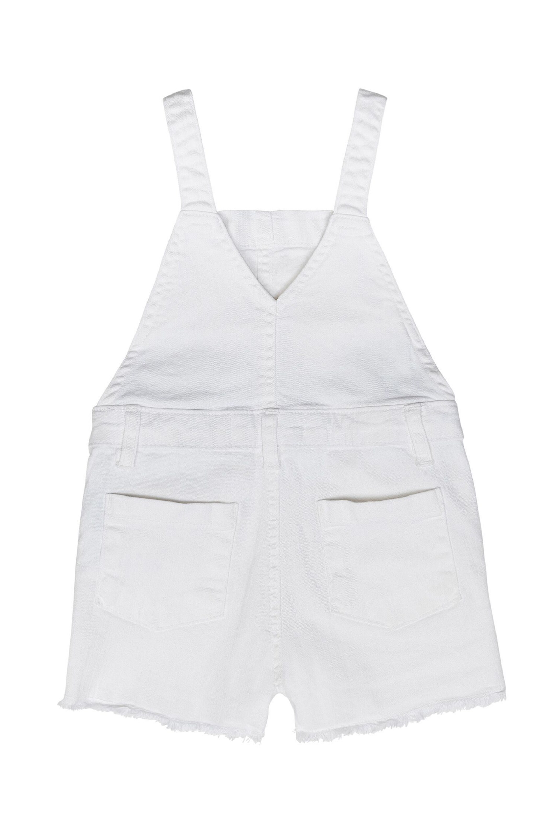 MINOTI Szabványos Kantáros nadrágok - fehér