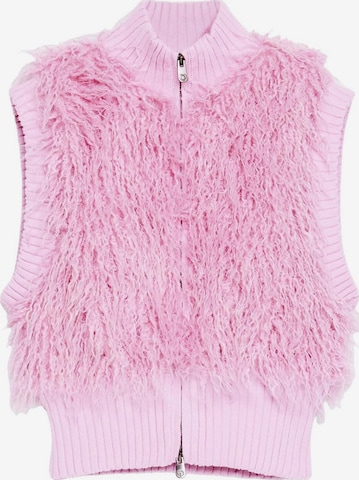 Desigual Weste in Pink: Vorderseite
