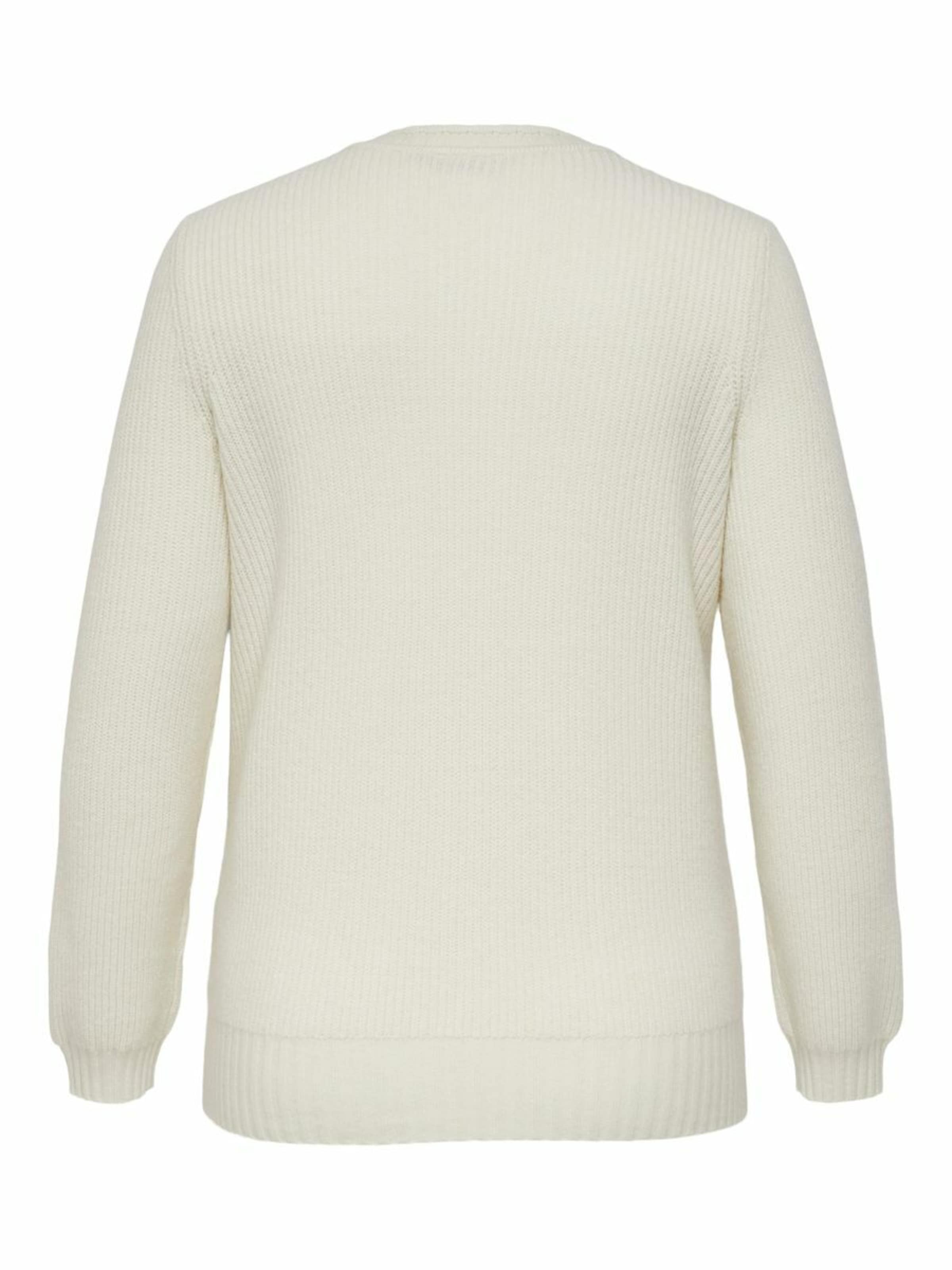 Grandes tailles Pull-over ONLY Carmakoma en Blanc 