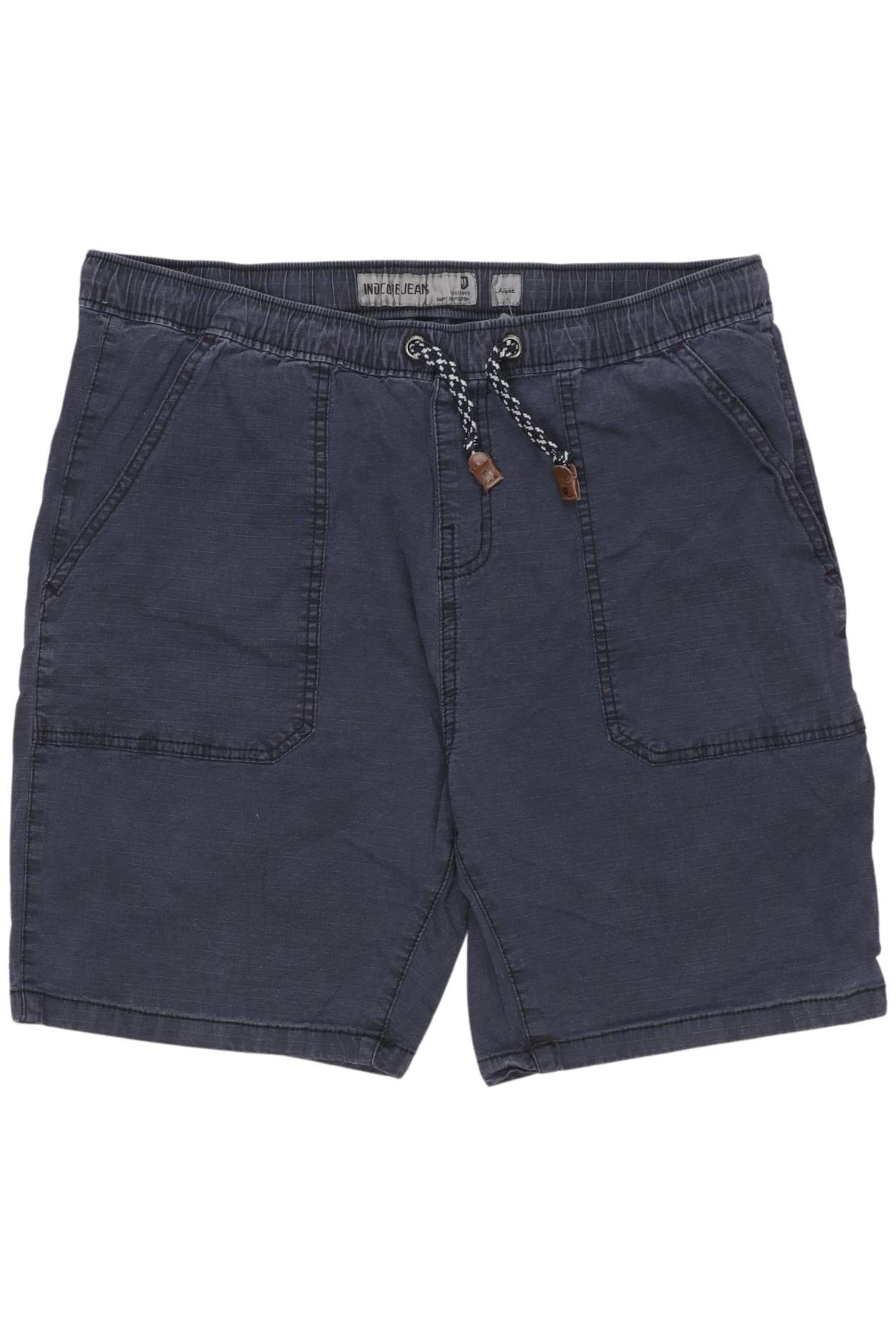 INDICODE JEANS Shorts in 34 in Blue: front