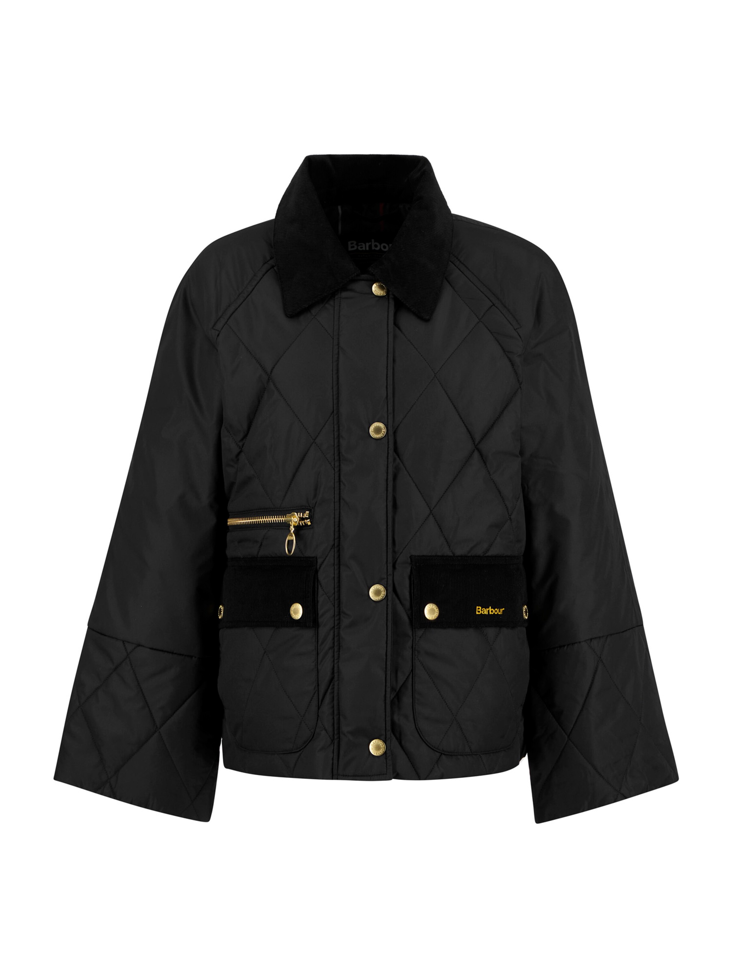Barbour Between-season jacket 'Martha' in Black: front