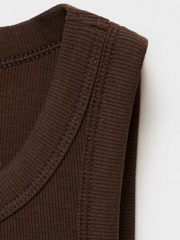 Haut 'BONI' MANGO en marron