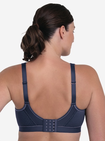 ANITA Minimiser Bra 'extreme control Sport' in Blue