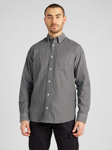 Coupe regular Chemise 'BROOK' JACK & JONES en gris : devant