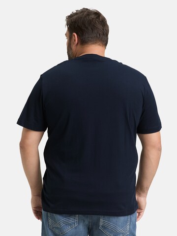 TOM TAILOR Men + T-Shirt in Blau