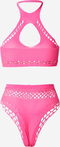 rožinė Hunkemöller Biustjė Bikinis