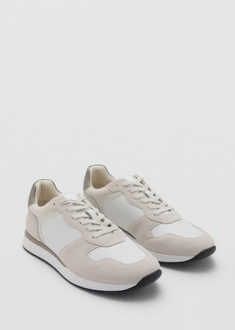 MANGO MAN Sneakers in Beige