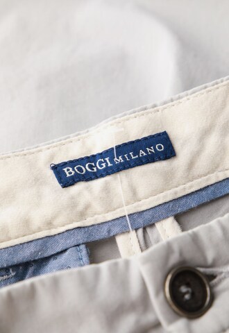 Boggi Milano Chino-Shorts 33 in Grau