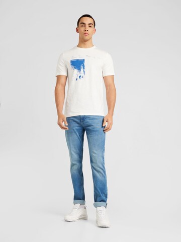 s.Oliver T-shirt i vit