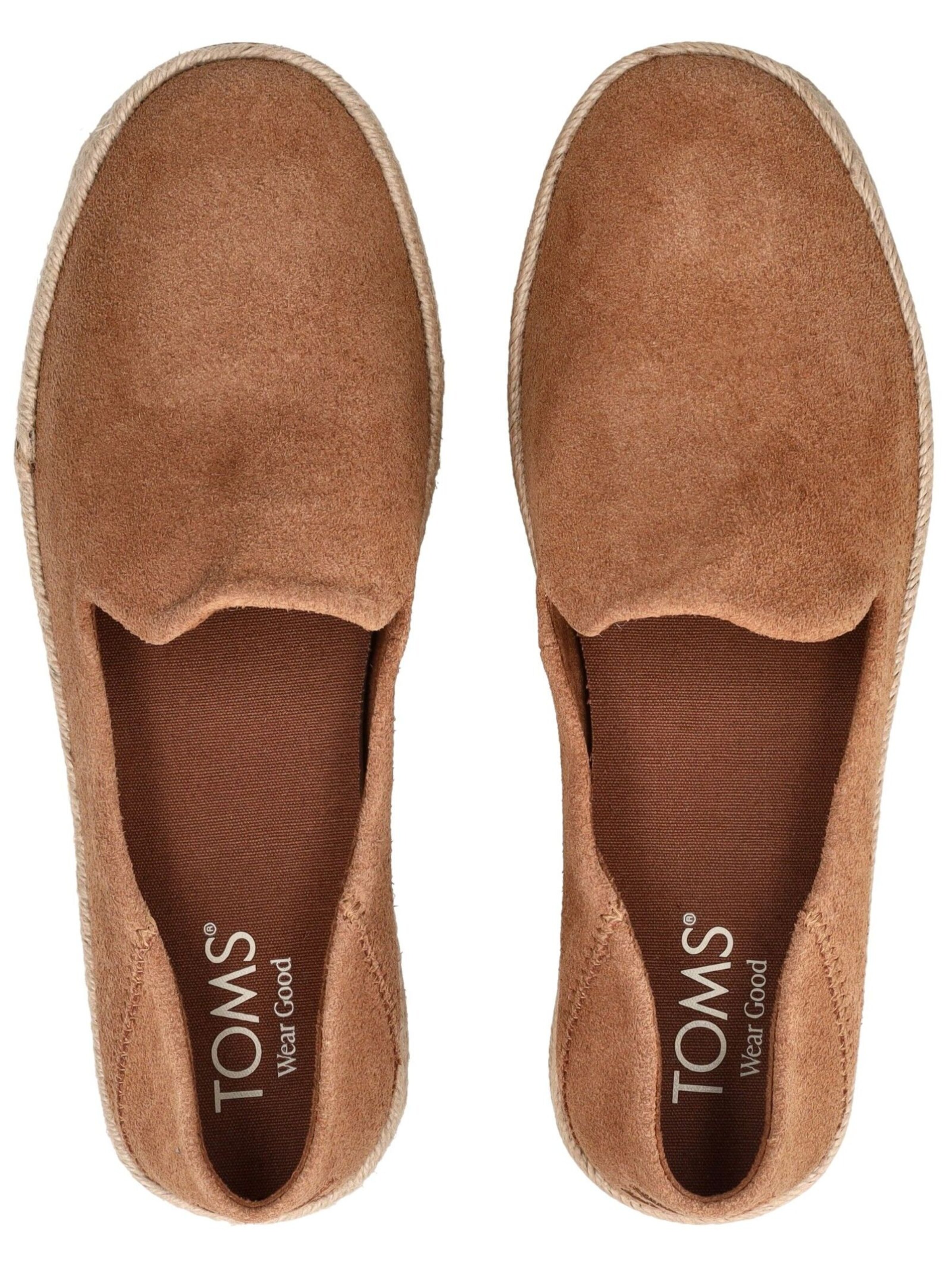 TOMS Espadrilles in Bruin