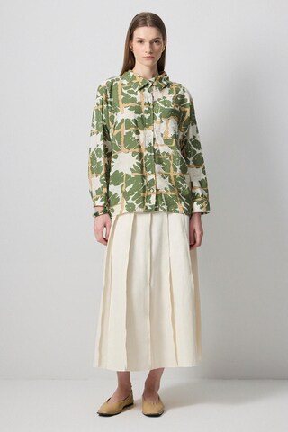 Touche Prive Traditional shirt in Green: front