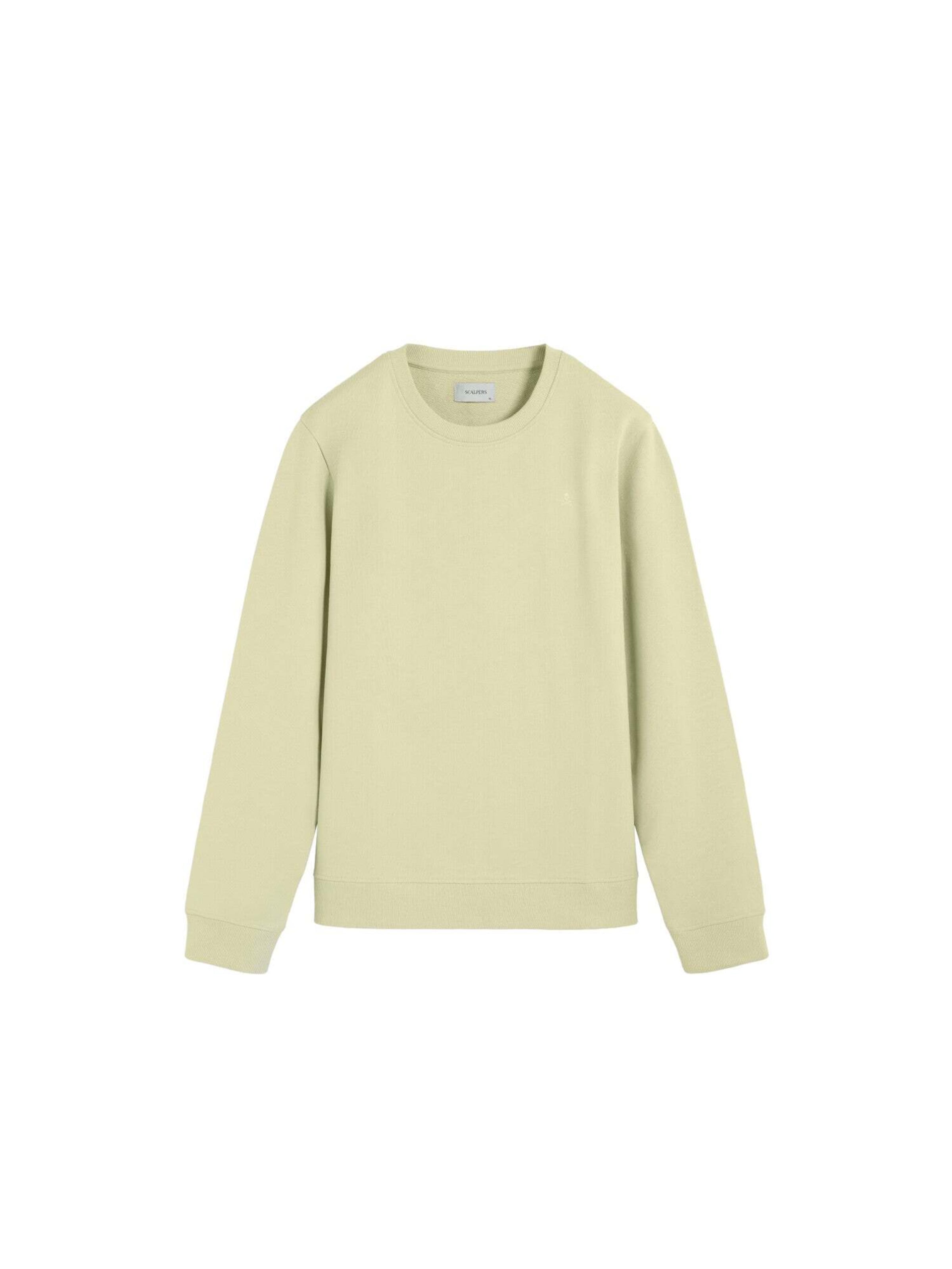 Scalpers Μπλούζα φούτερ 'Fade' σε πράσινο: μπροστά
