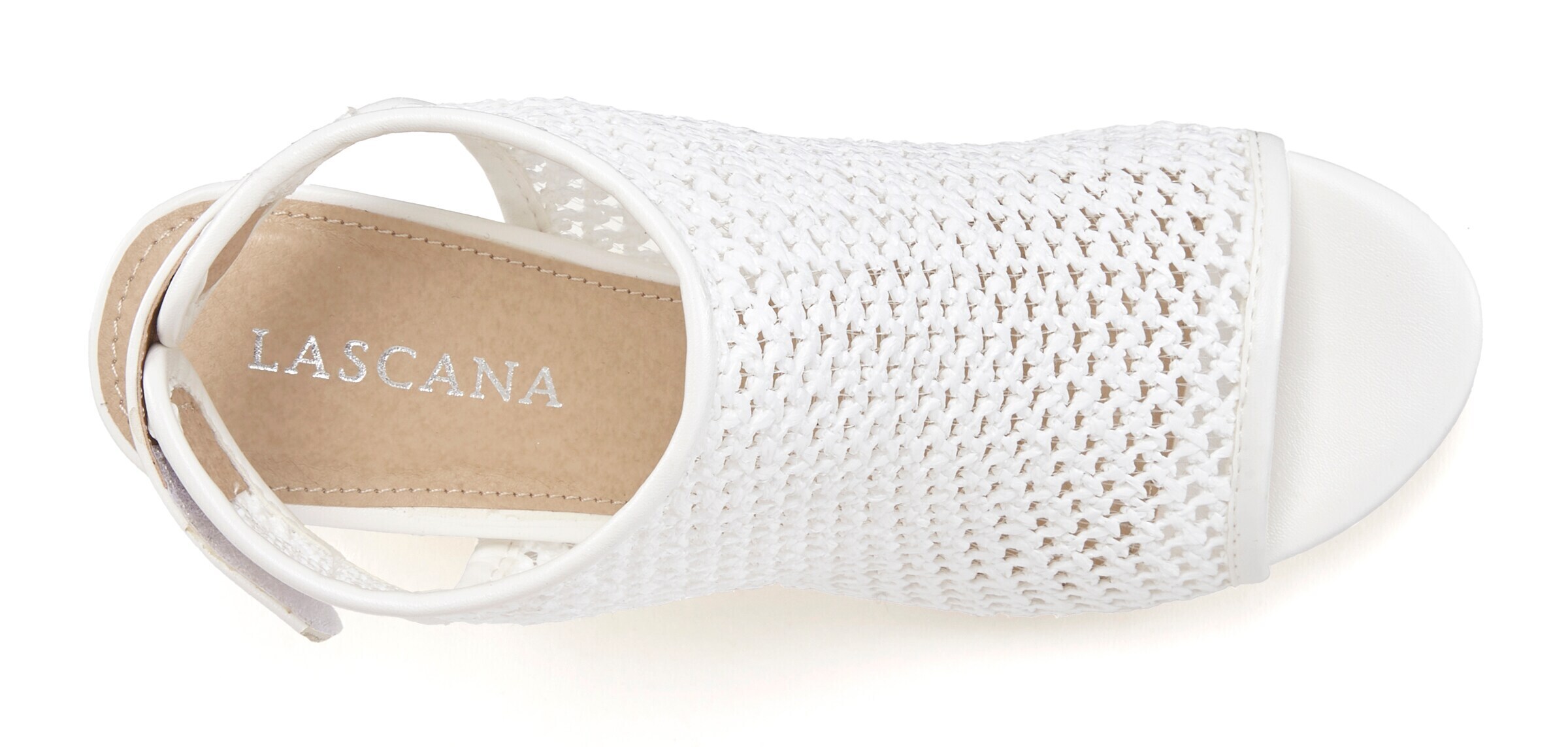 LASCANA - Sandália em branco
