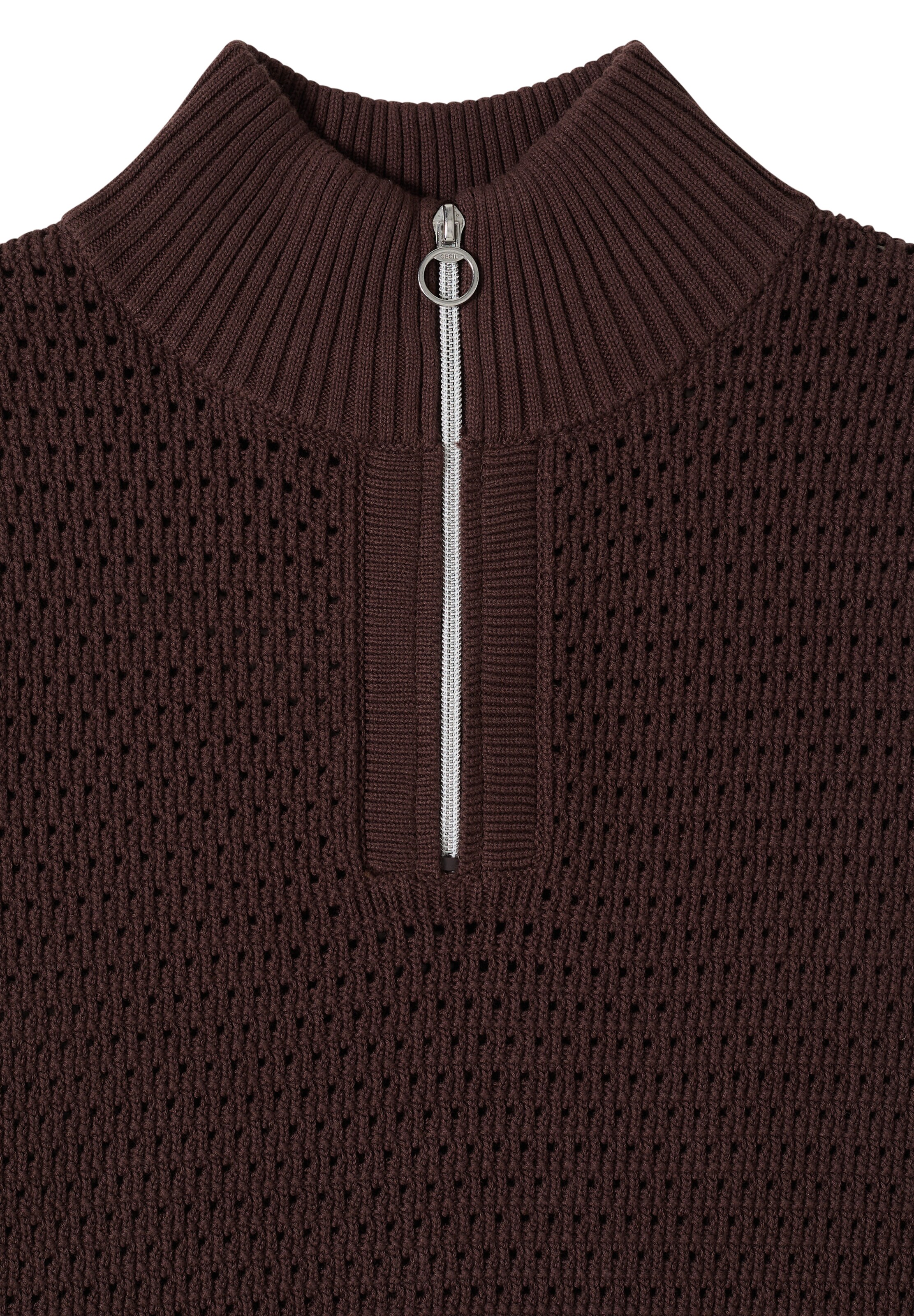 CECIL Pullover in Braun