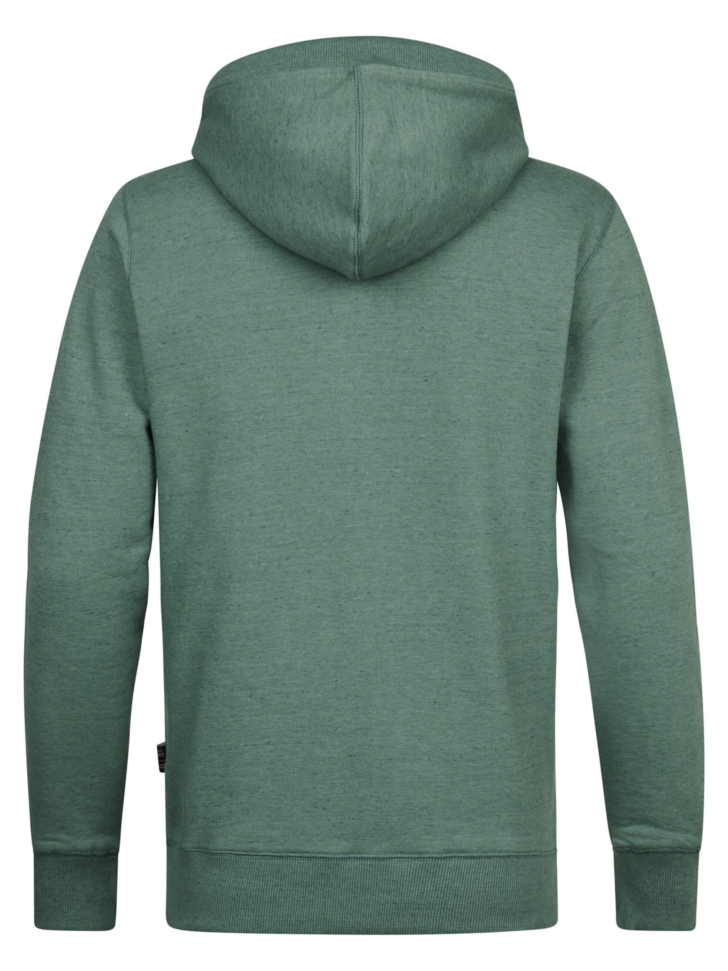 PETROL INDUSTRIES MEN Sweatvest in Groen