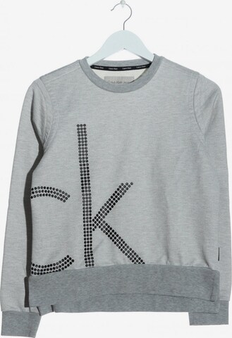 Calvin Klein Jeans Sweatshirt S in Grau: predná strana