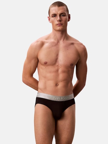Calvin Klein Trosa 'CALVIN KLEIN HIP BRIEF 3 PK Intimo' i svart: framsida