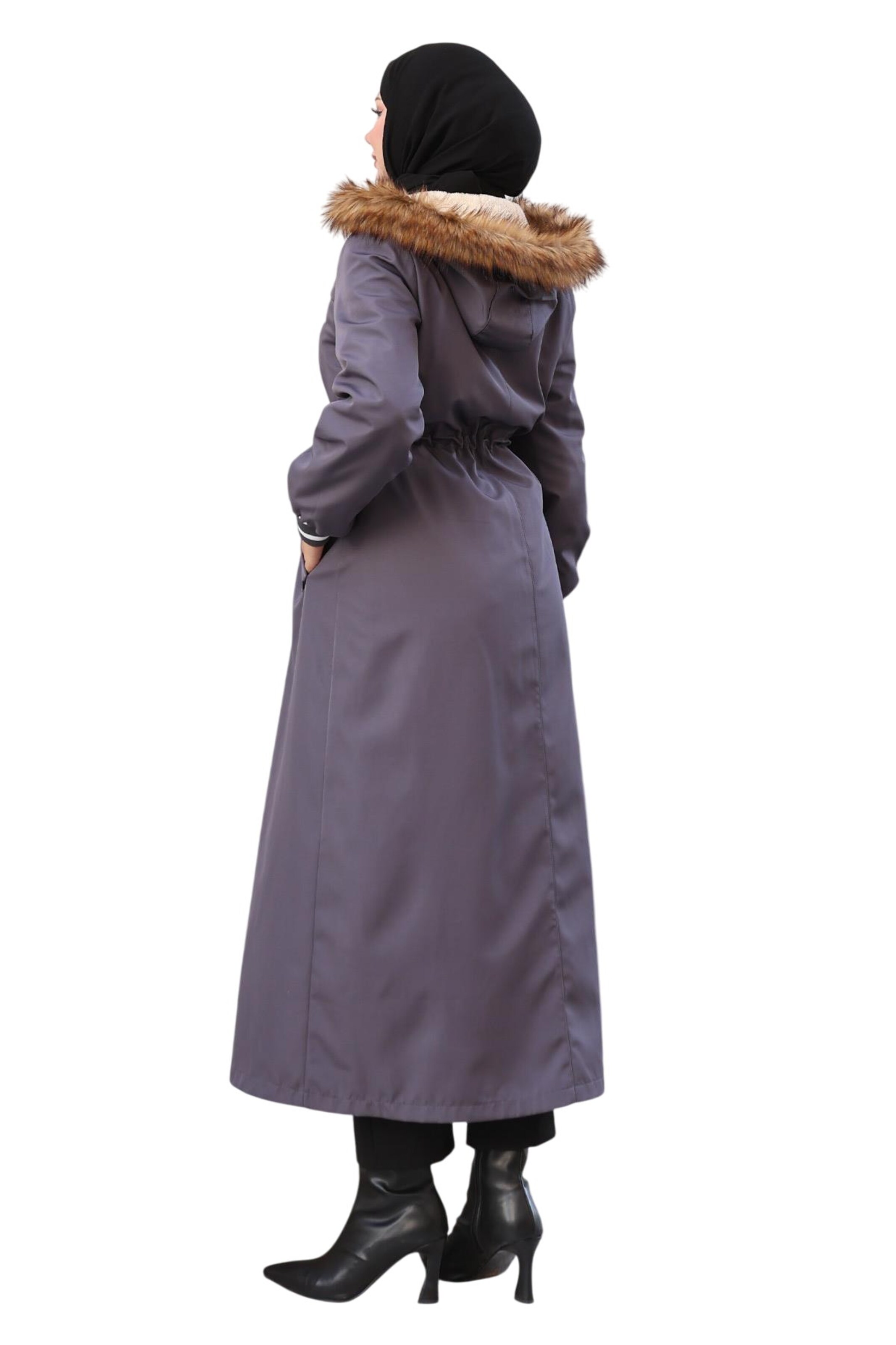 MODAMIHRAM Winter Parka in Grey