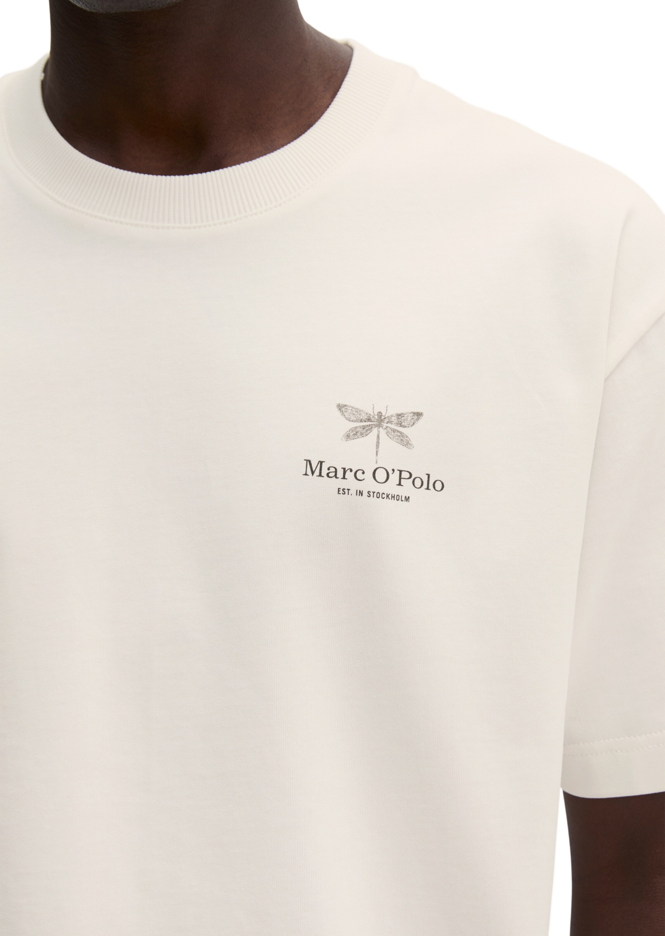 T-Shirt Marc O'Polo en blanc
