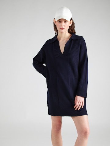 River Island Knitted dress in Blue: front