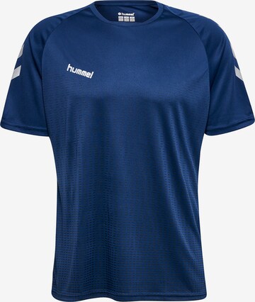 Hummel Functioneel shirt in Blauw: voorkant