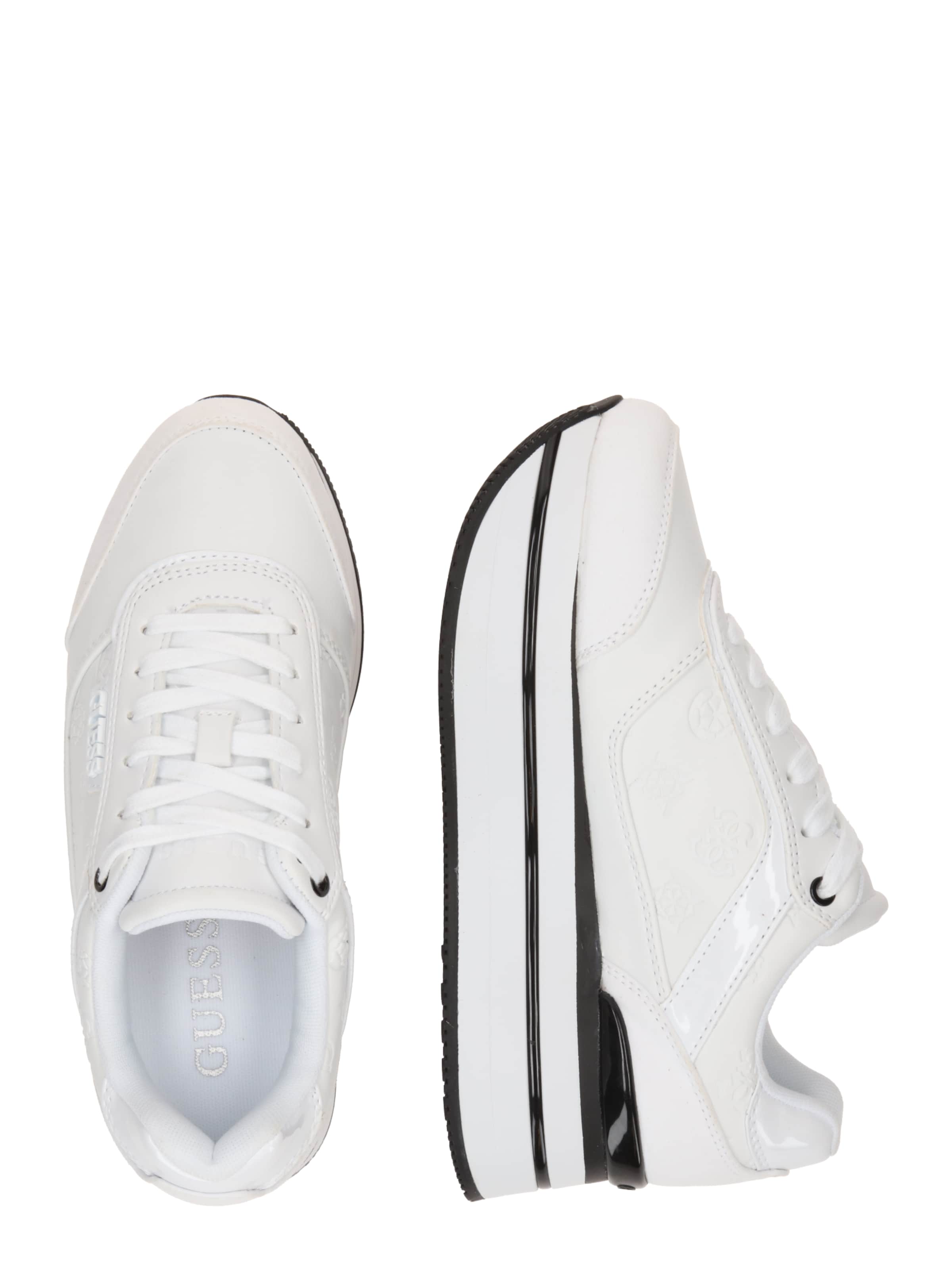 Sneaker bassa 'Hansini' di GUESS in bianco