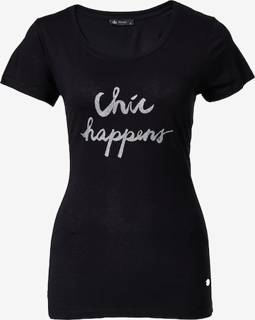 Decay Shirt 'Chic happens' in Mixed colors: front