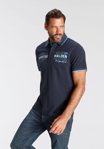 Man's World Shirt in Blau: Vorderseite