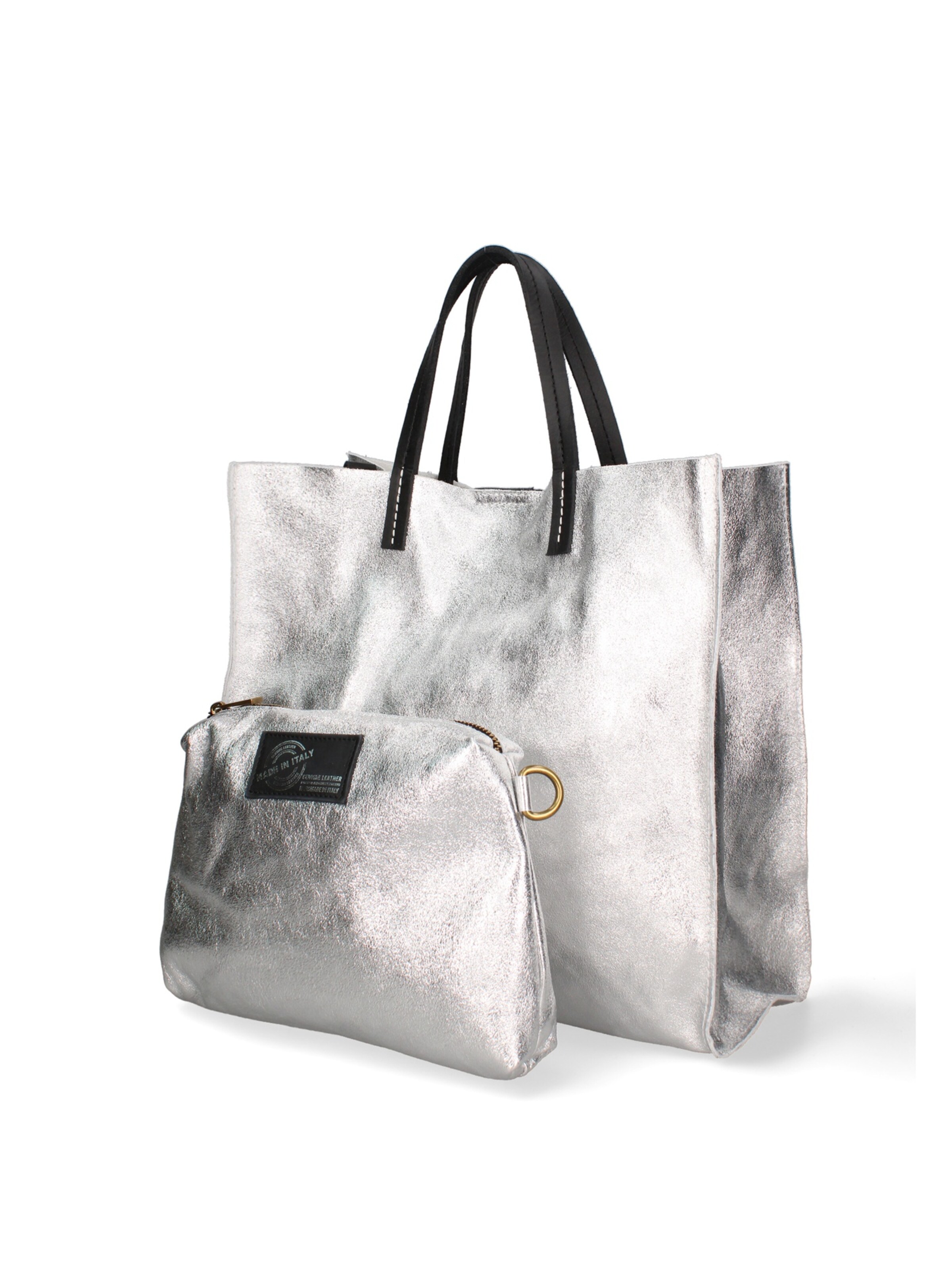Gave Lux Shoulder Bag 'Ereva' in Silver: front