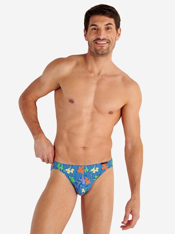 Slip ' Funky Styles ' HOM en bleu : devant
