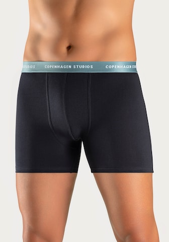 Boxers Copenhagen en noir : devant