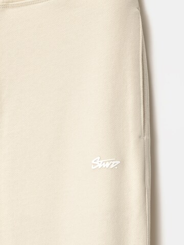 Pull&Bear Tapered Trousers in White