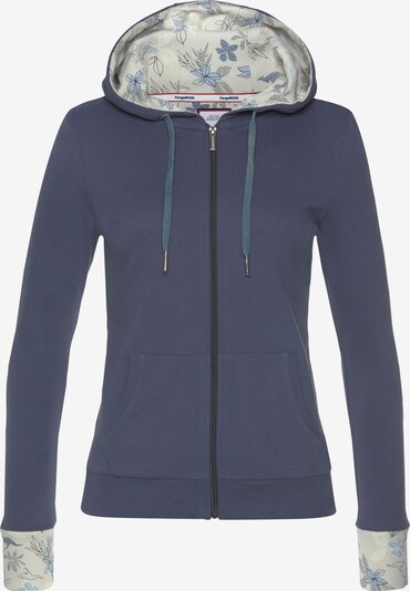 KangaROOS Zip-Up Hoodie in marine blue / Grey, Item view