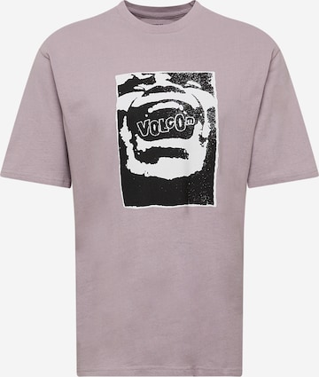 Volcom Shirt in Roze: voorkant