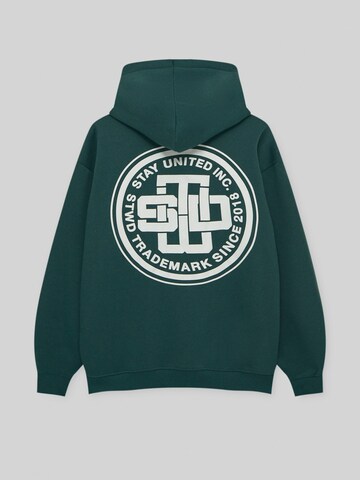 Pull&Bear Sweatshirt in Grün