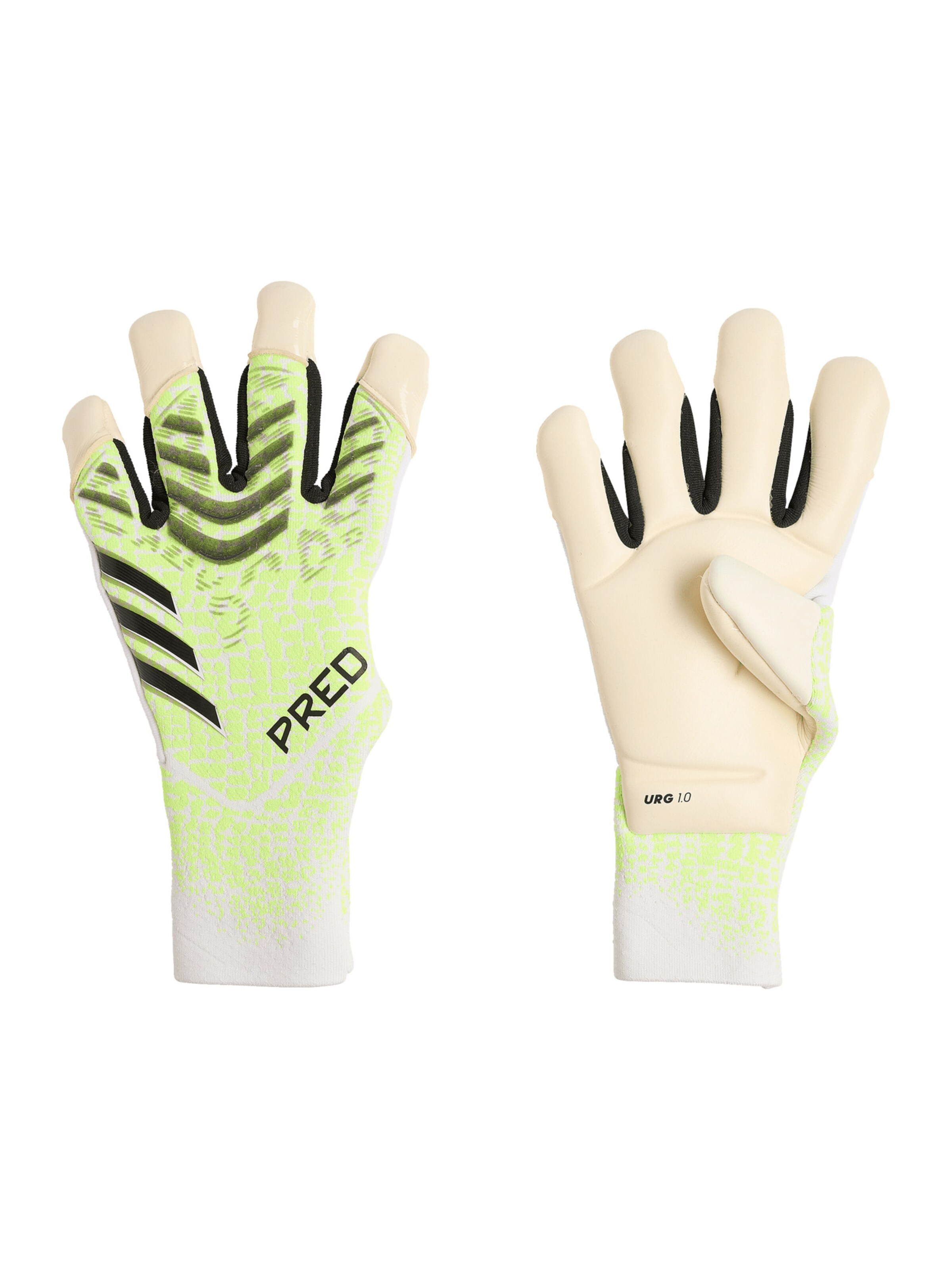 ADIDAS PERFORMANCE Sporthandschuhe 'Predator GL Pro' in Grün: Vorderseite