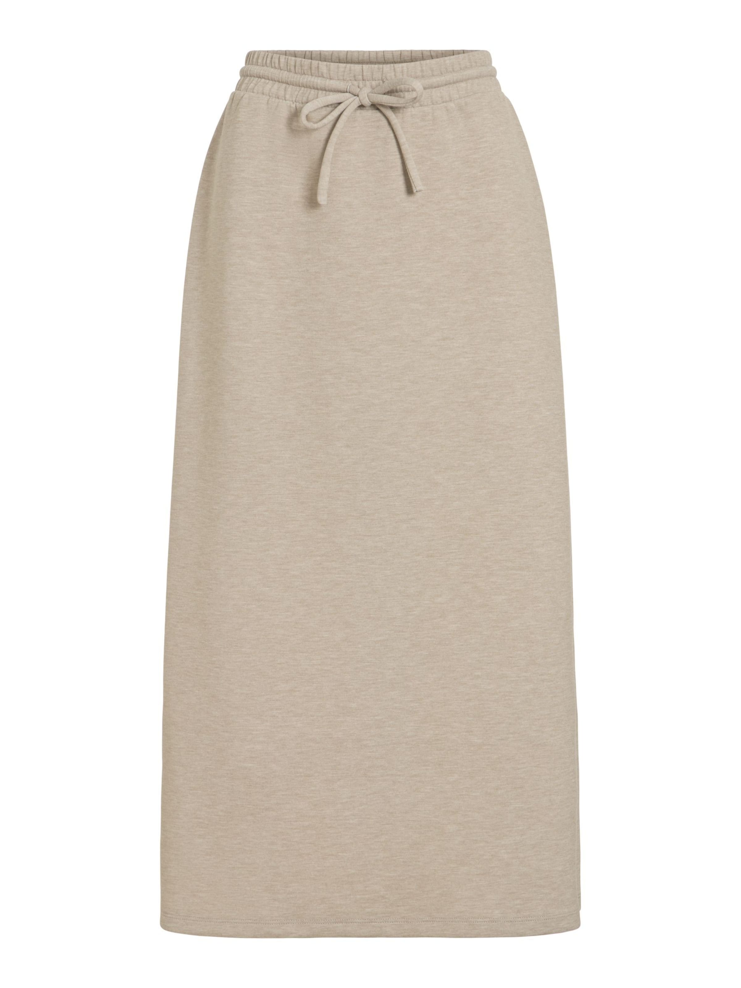 VILA Rok 'VICatora' in Beige: voorkant