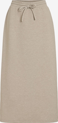 VILA Rok 'VICatora' in Beige: voorkant
