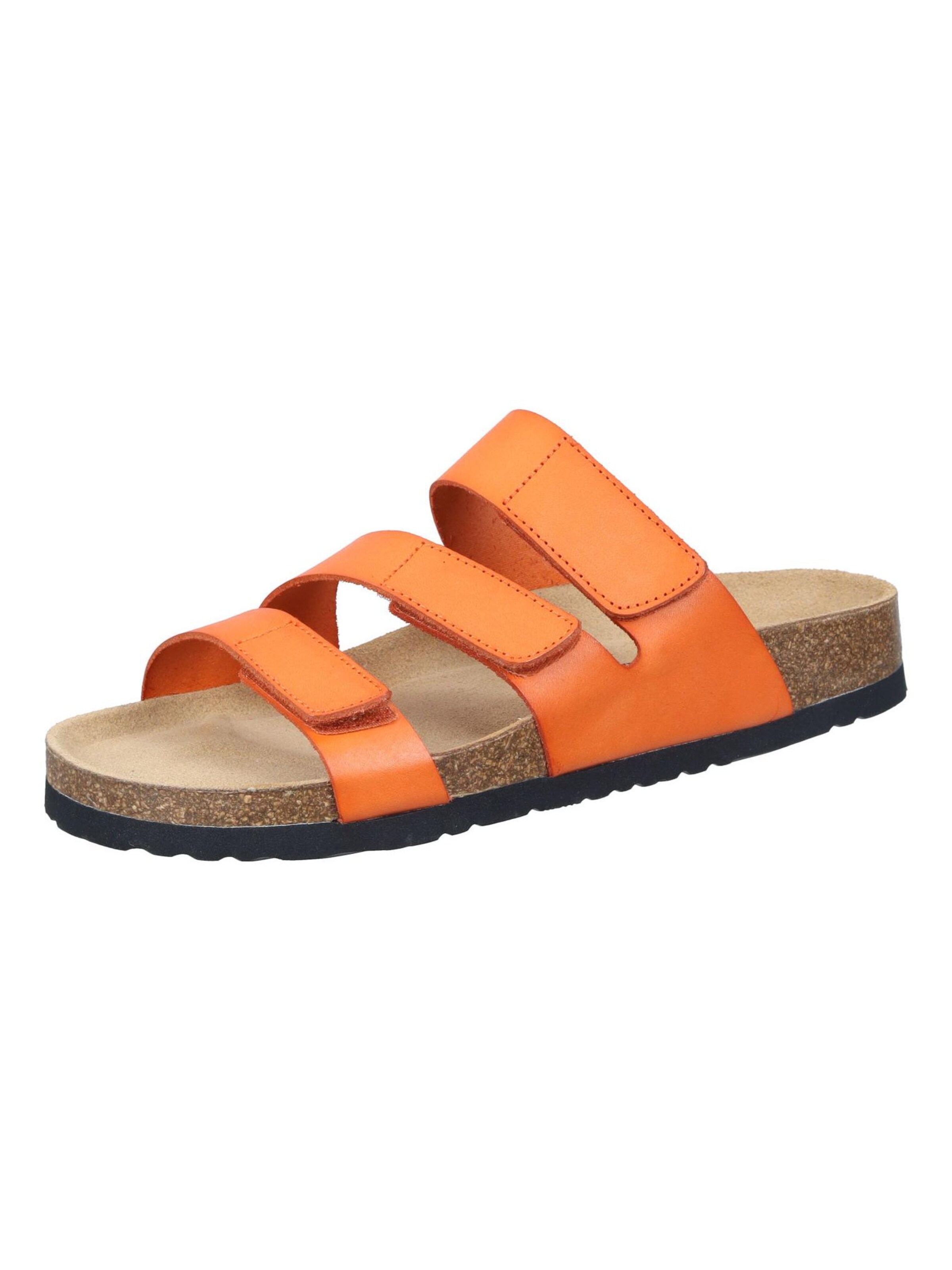 DR. BRINKMANN Mules 'Pantoletten XALO' in Orange: front