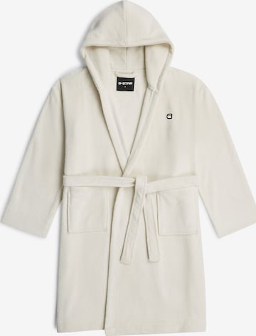 Peignoir court 'Hooded Bathrobe' G-STAR en gris : devant