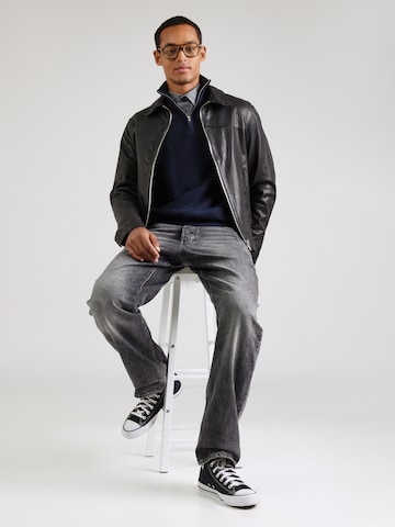 MUSTANG Pullover 'Everett' i blå