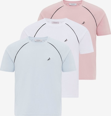 T-Shirt Moxx Paris en bleu : devant