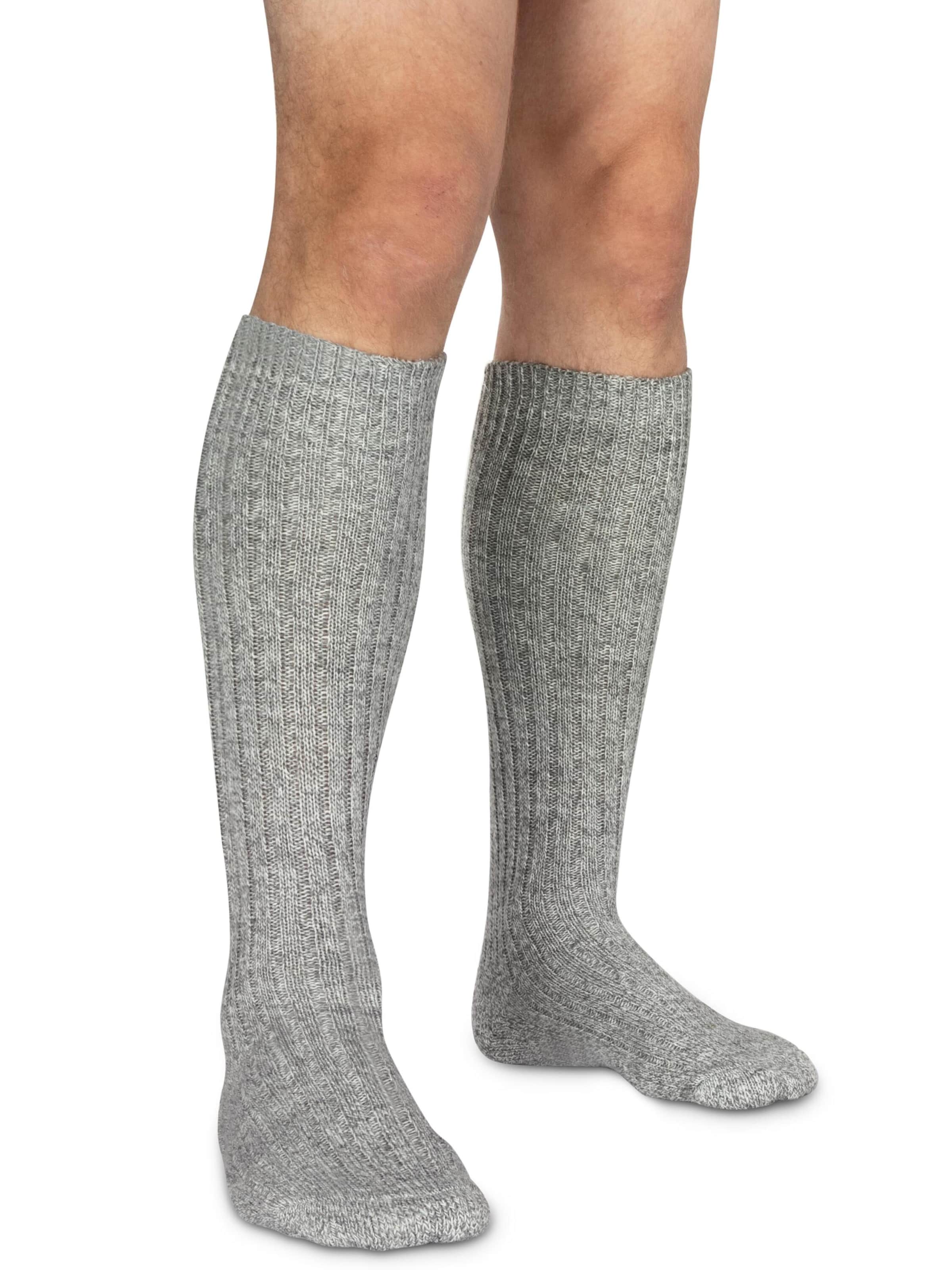 normani Knee socks in Grey: front