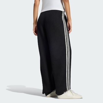 Largi Pantaloni 'Adidas Originals By Jennie' de la ADIDAS ORIGINALS pe negru