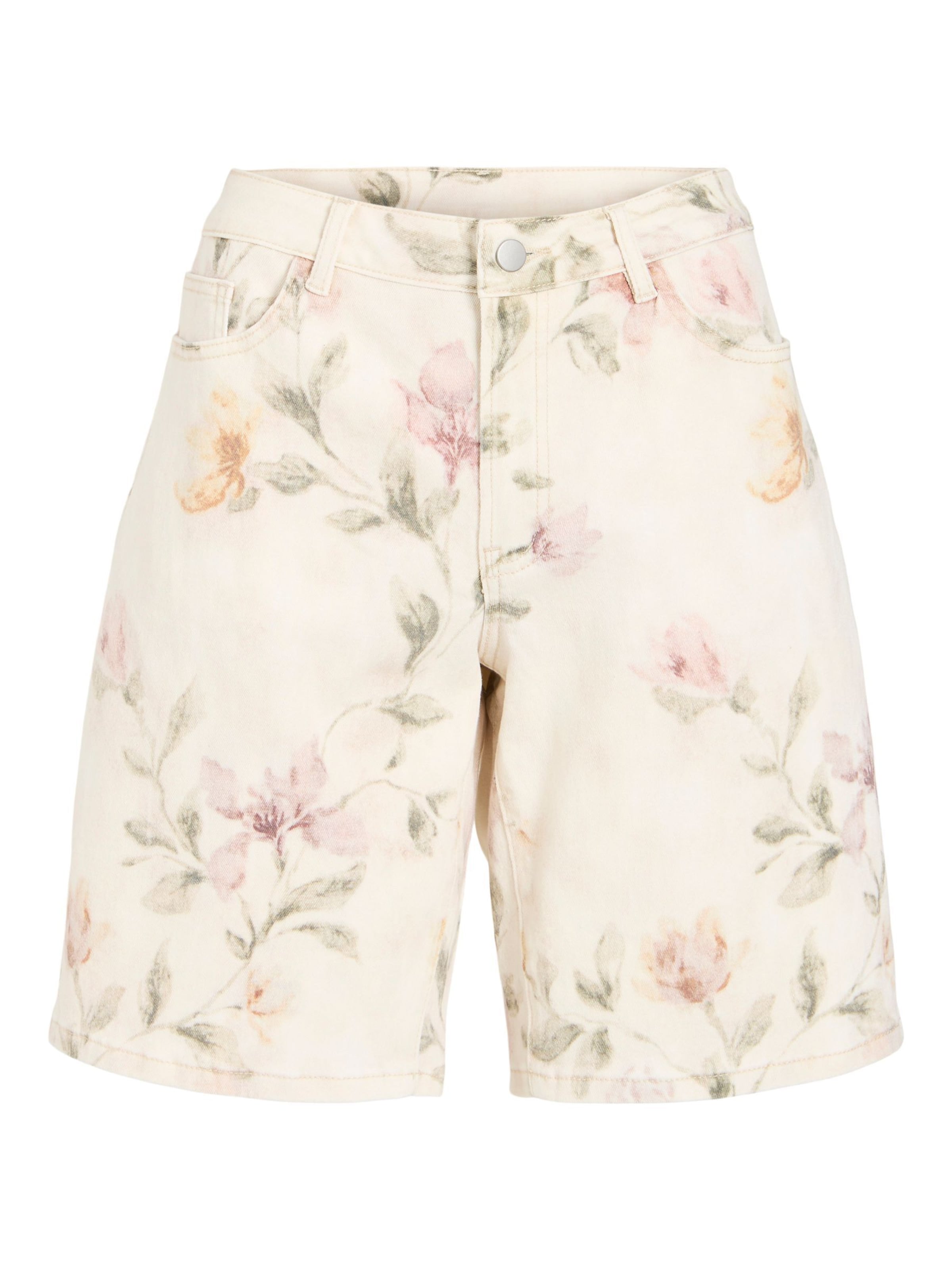 VILA - regular Vaquero 'VIChia' en beige: frente