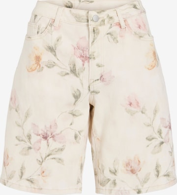 VILA - regular Vaquero 'VIChia' en beige: frente