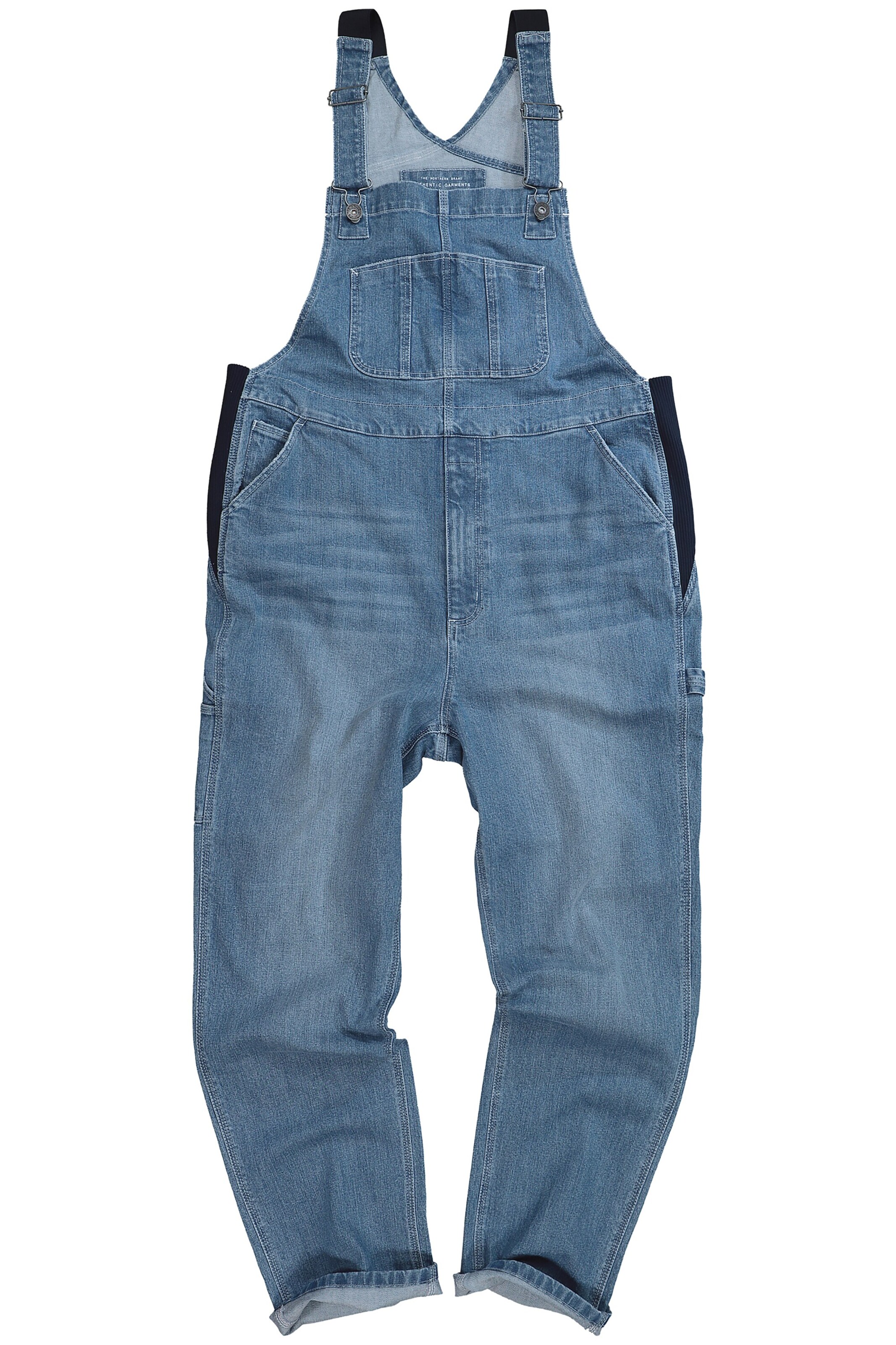 JP1880 Latzjeans in Blau: Vorderseite